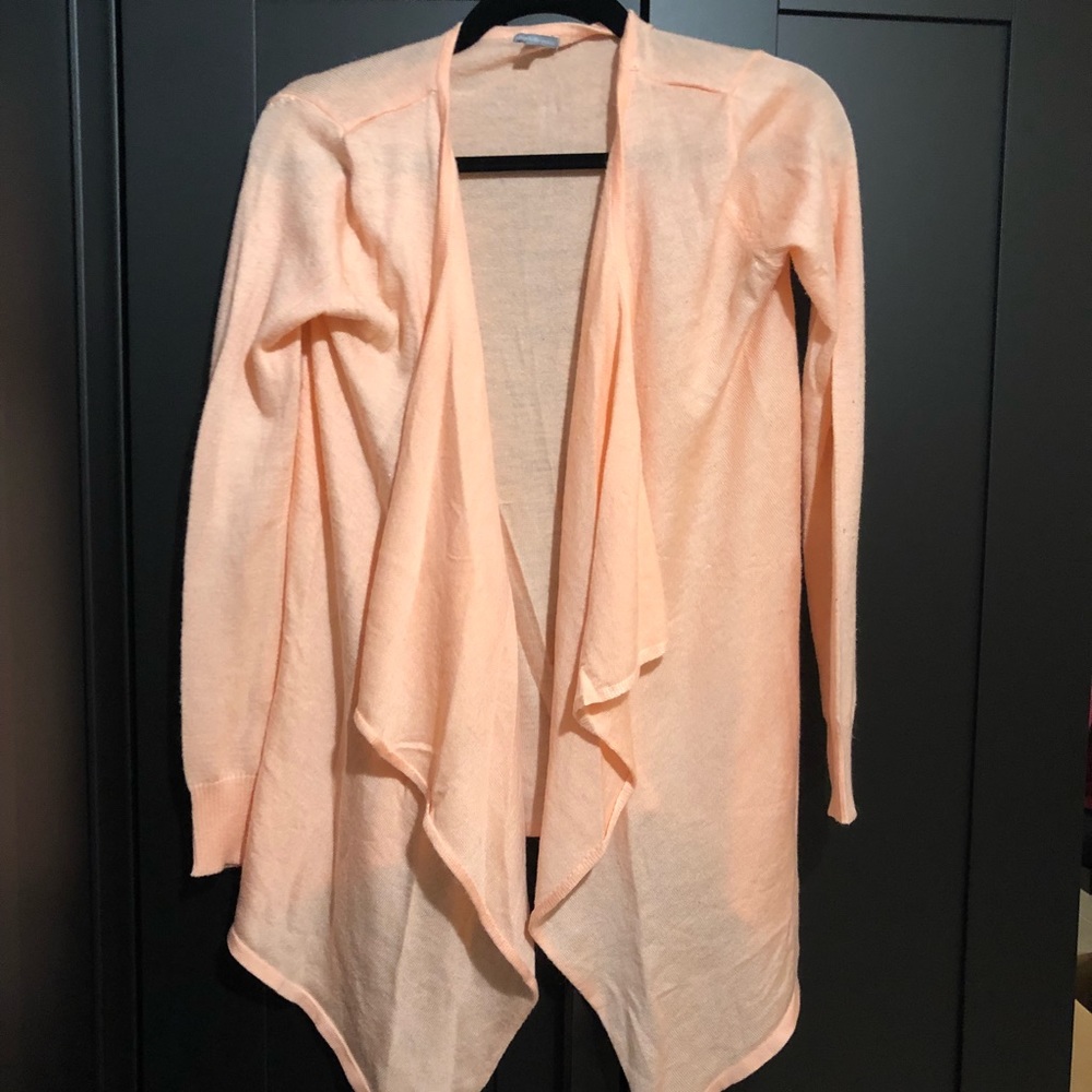 Coral cardigan